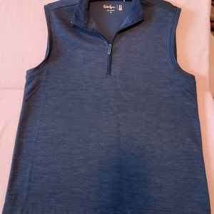 MEN'S WALTER HAGAN MAJORS 11 GOLF VEST SZ MEDIUM